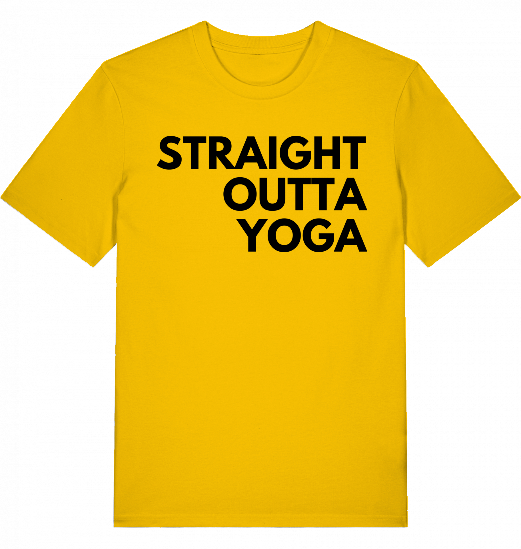 T-Shirt STRAIGHT OUTTA YOGA – Bild 14