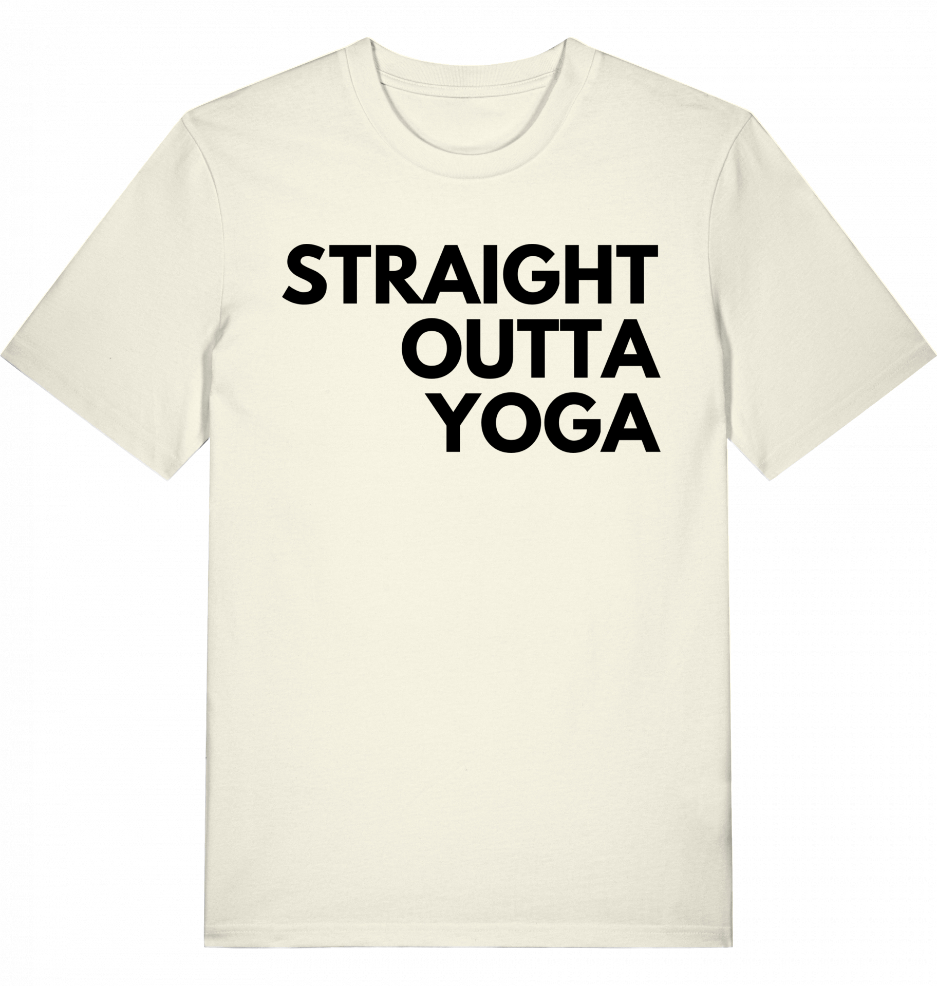 T-Shirt STRAIGHT OUTTA YOGA – Bild 8