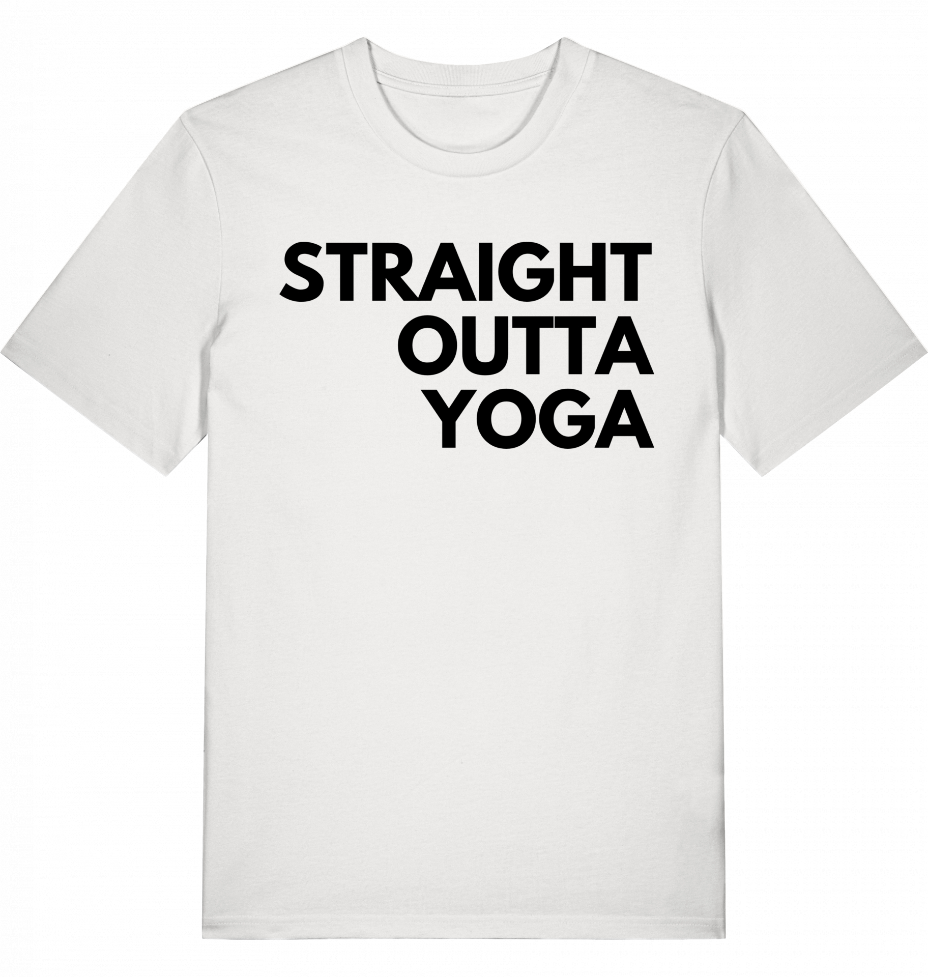 T-Shirt STRAIGHT OUTTA YOGA – Bild 18
